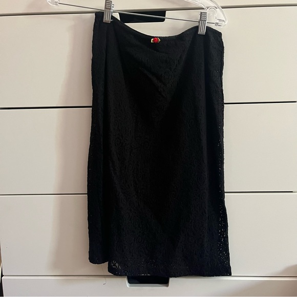 Cute Lace Midi Skirt - Picture 1 of 4